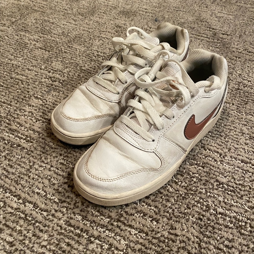 Rose Gold Nike Sneakers